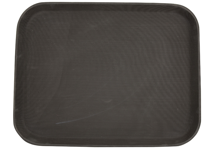Easy-hold Rubber-Lined Plastic Tray
