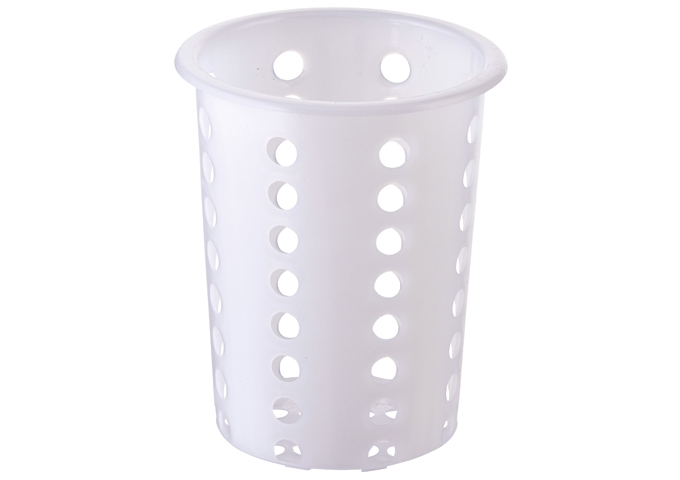 Perforated Plastic Flatware Cylinder