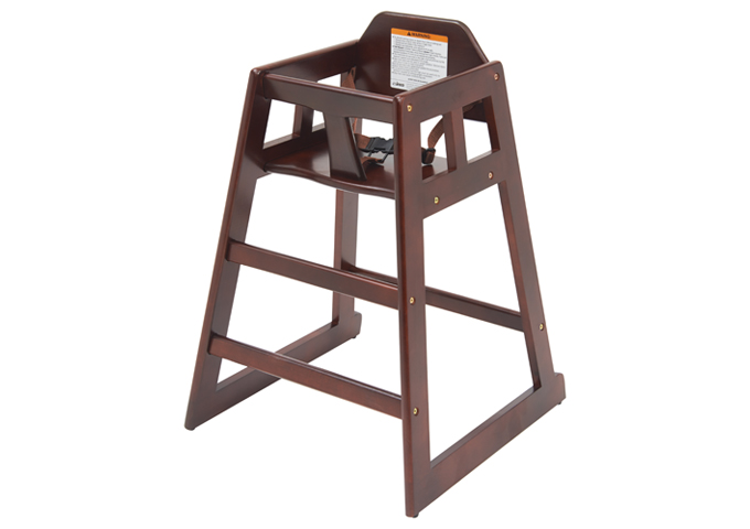 Stackable Wooden High-Chair