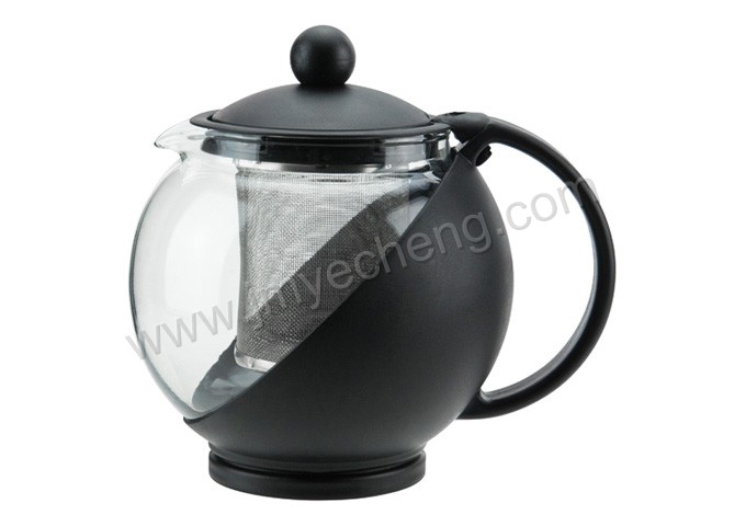 Glass Teapot With Infuser Basket