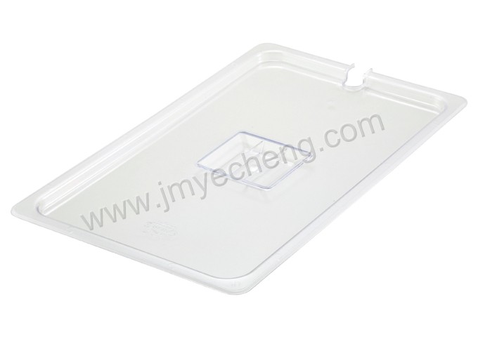 Polycarbonate Food Pan Cover With Notch
