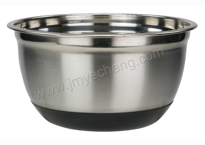 S/S Mixing Bowl With Silicone Base