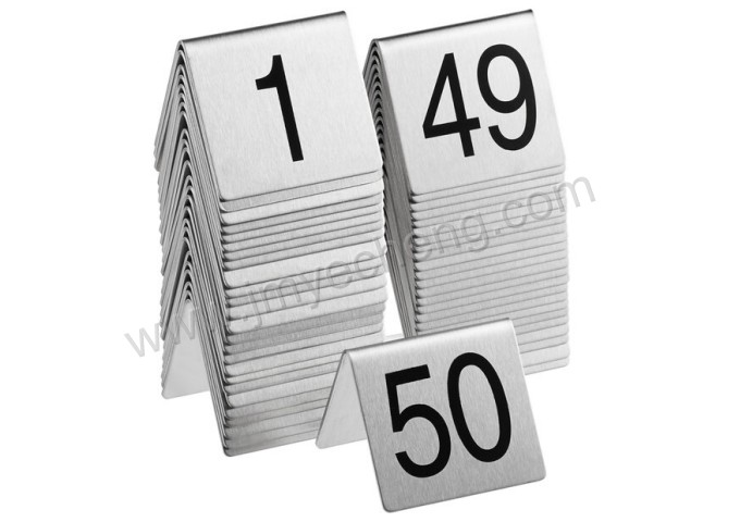 S/S Table Tent Sign