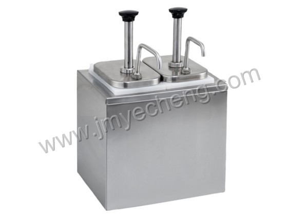 S/S Condiment Dispenser with 2 Pumps