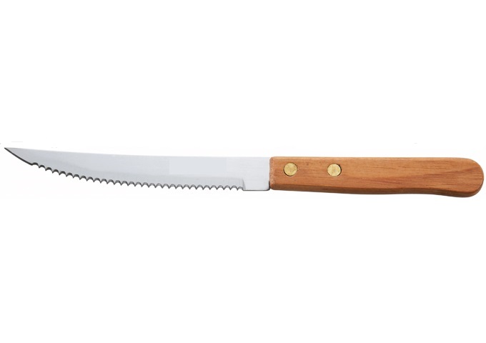 Wooden Handle Steak Knife