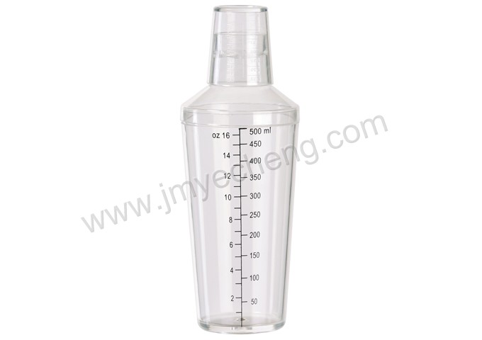 Clear Plastic Bar Shaker