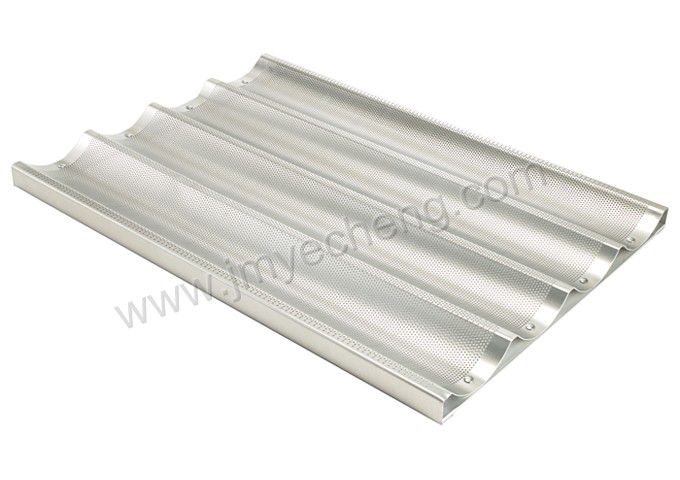 Aluminum Perforated Baguette Pan