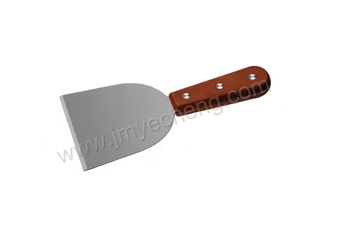 Scraper With Wooden Handle