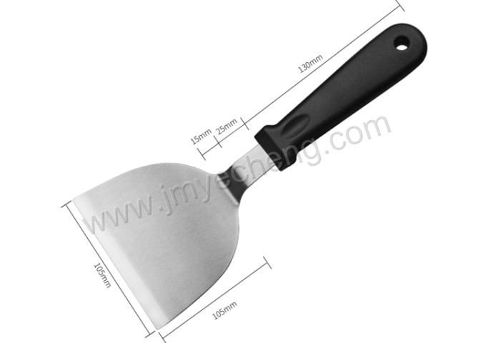 Teppanyaki Turner With Plastic Handle
