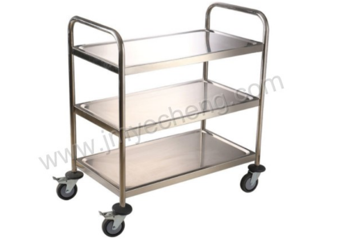 3-Tier Stainless Steel Trolley
